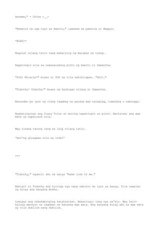 Never talk back to a gangster