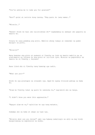 Never talk back to a gangster