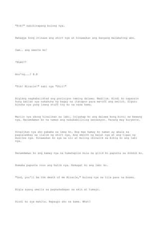 Never talk back to a gangster