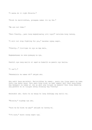 Never talk back to a gangster