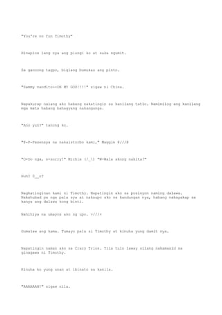 Never talk back to a gangster