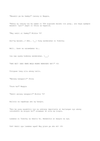 Never talk back to a gangster