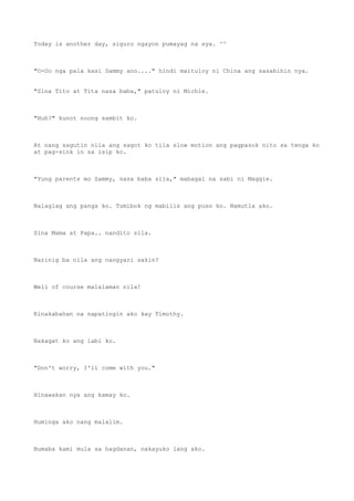 Never talk back to a gangster