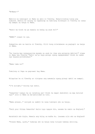 Never talk back to a gangster