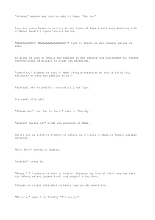 Never talk back to a gangster