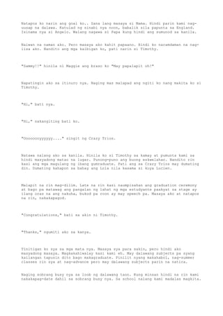 Never talk back to a gangster