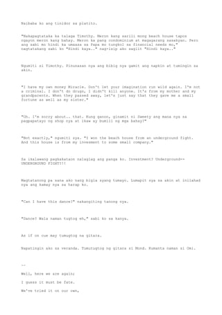 Never talk back to a gangster