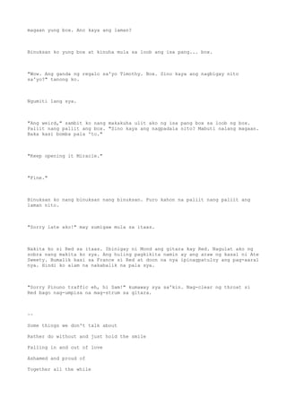 Never talk back to a gangster