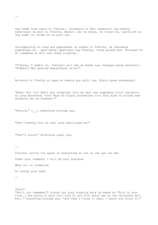 Never talk back to a gangster