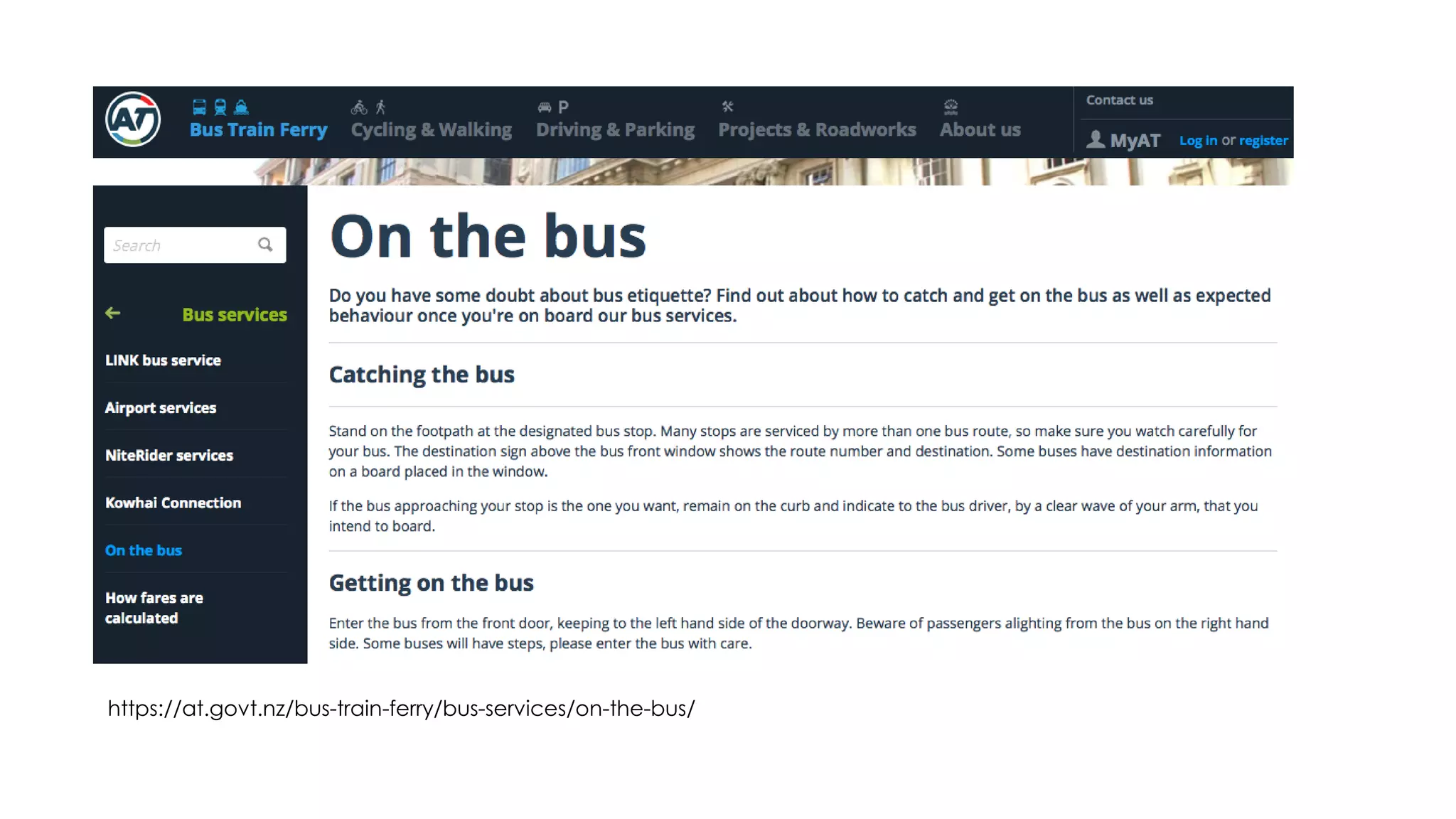 https://at.govt.nz/bus-train-ferry/bus-services/on-the-bus/
 
