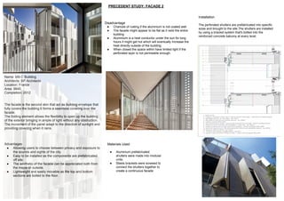 Building Technology 1 "Construction Solutions" | PDF