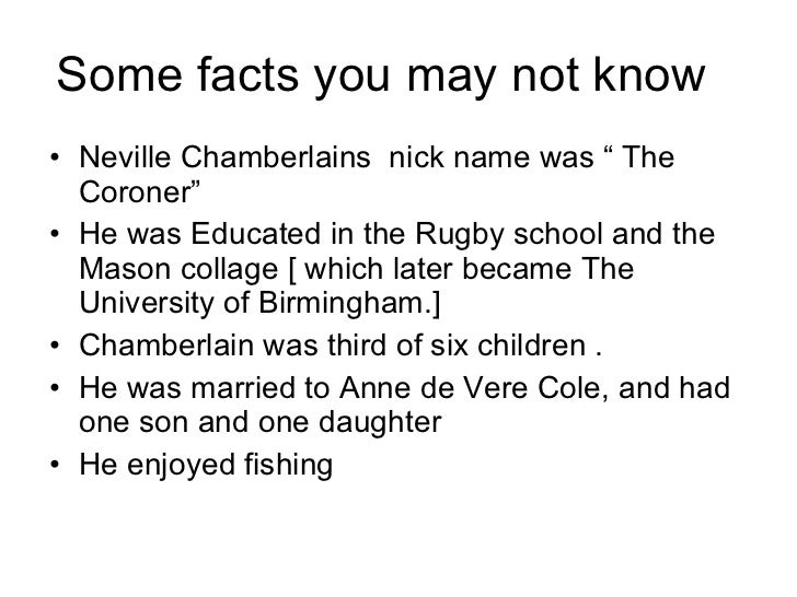 Neville chamberlain[1]