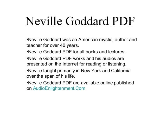 Neville Goddard Books - Be What You Wish To Be, Be …