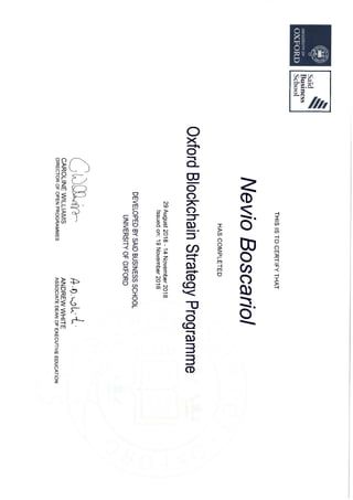 Nevio boscariol certificate_oxfordsaidbusinessschool_o_xfordblockchainstrategyprogramme_2018