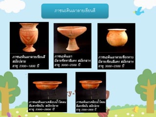 ภาชนะดินเผาลายเขียนสี 
 