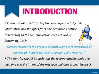 Communication case study example picture