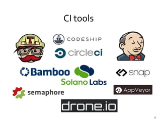 CI tools
8
 