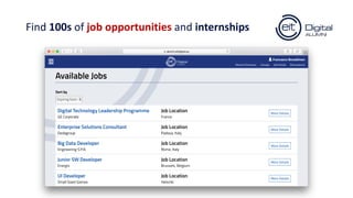 Find 100s of job opportunities and internships
 