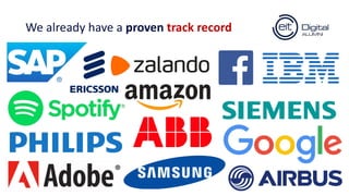 We already have a proven track record
 