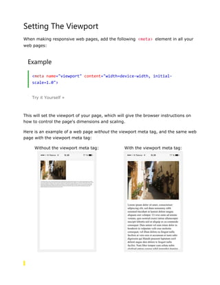 Html Meta Viewport New | PDF