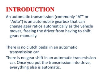 Automatic Transmission | PPT