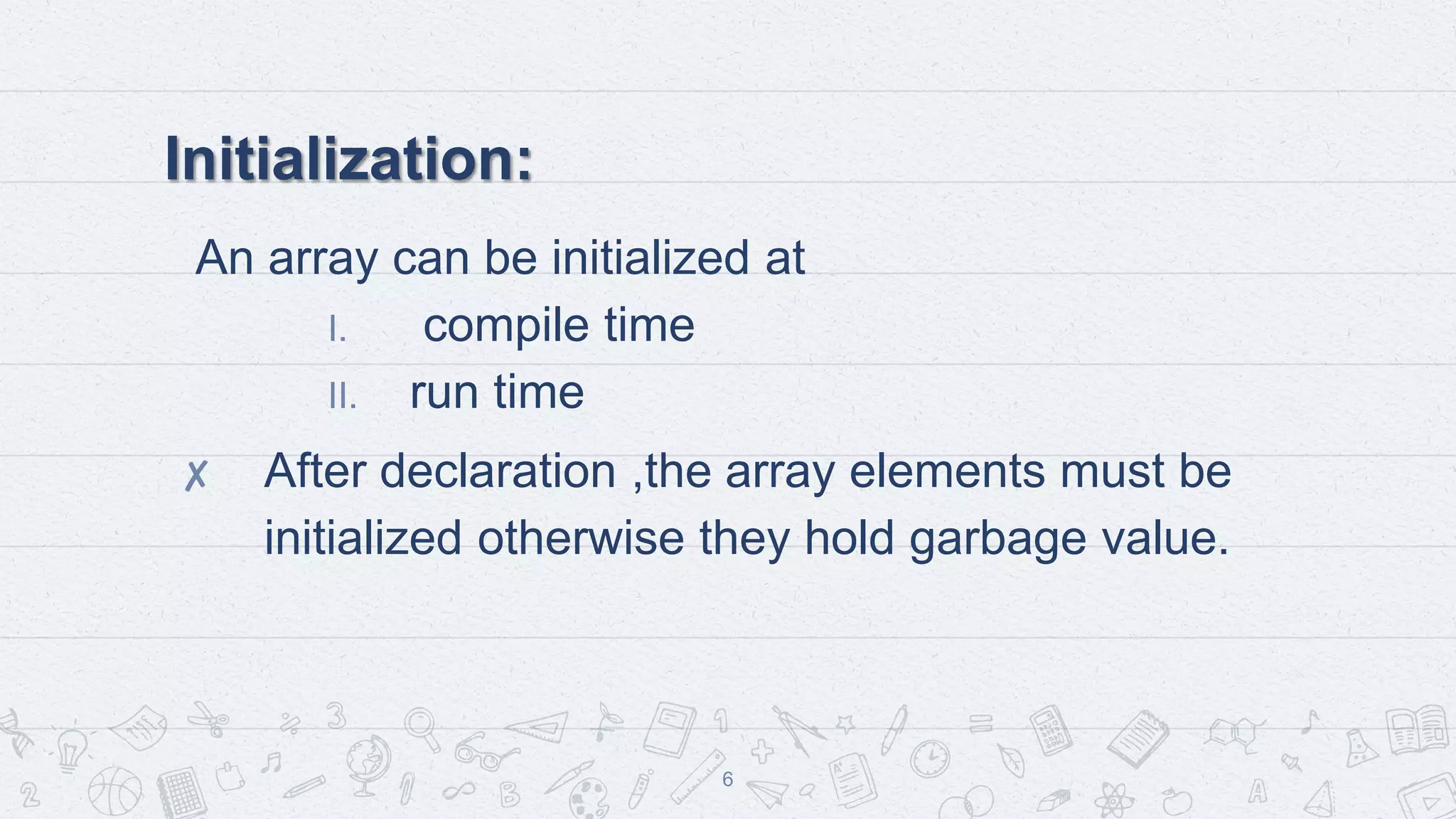 Array In C Programming PPT Array in c programming ppt