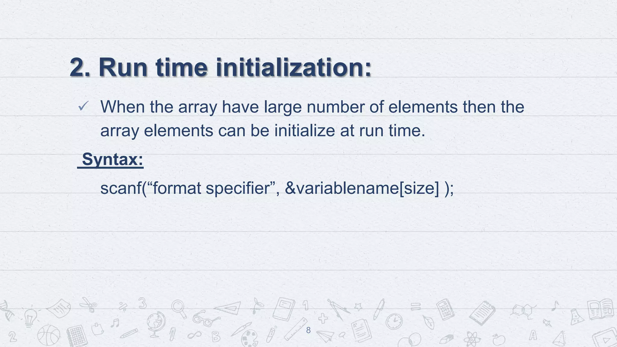 Array in c programming | PPT