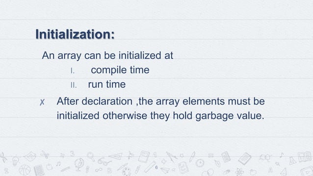 Array in c programming | PPT