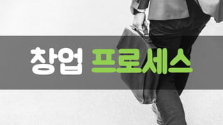 창업 프로세스
 