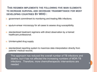 New agents for the treatment of drug resistant Mycobacterium ...