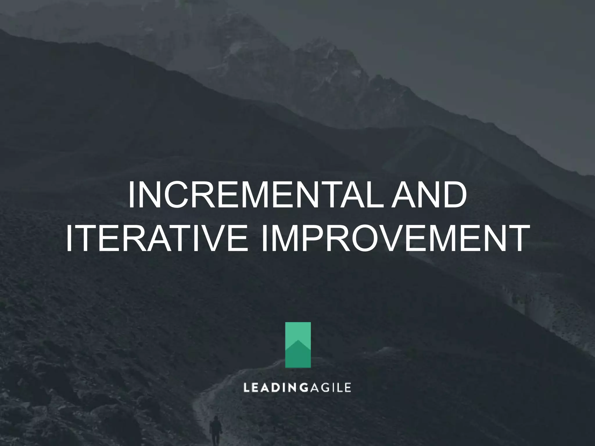 Predictability 
Adaptability 
Emergence 
Lean Startup 
Fully Decouple 
PE AE 
PC AC 
Become Predictable Reduce Batch Size 
Convergence 
Ad-Hoc 
Low Trust 
Org 
Slice 
Lean/Agile Agile 
 