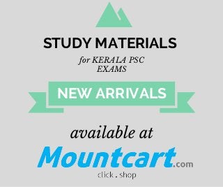 available at
NEW ARRIVALS
for KERALA PSC
EXAMS
STUDY MATERIALS
 