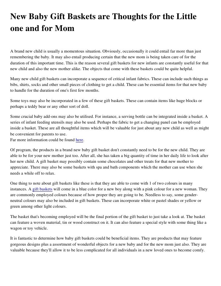 small baby gift items