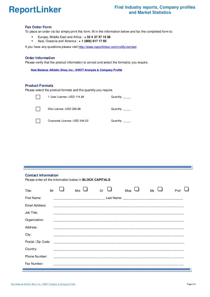 new balance company profile