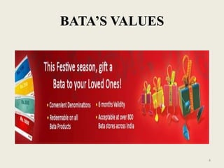 BATA’S VALUES




                4
 