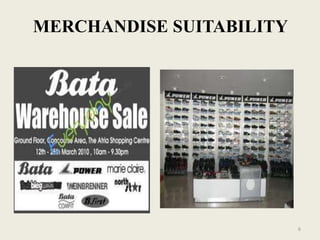 MERCHANDISE SUITABILITY




                          6
 