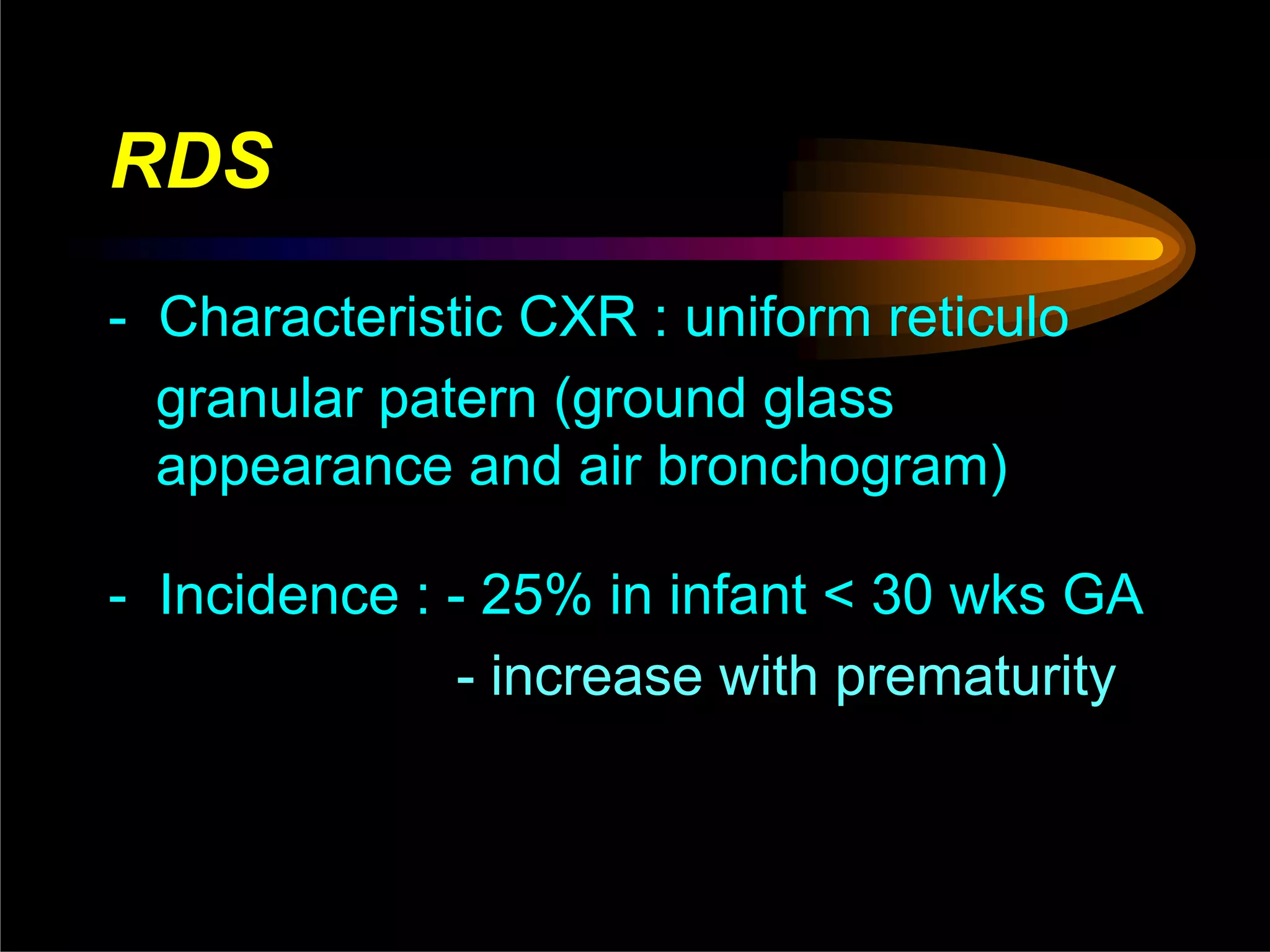 Cxr In Rds New born-assessmente | PDF