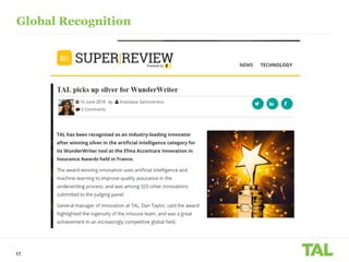 17
Global Recognition