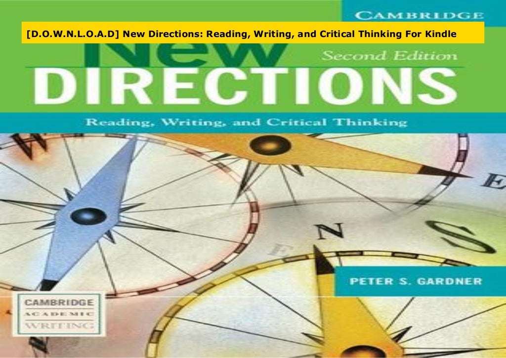 new directions reading writing and critical thinking