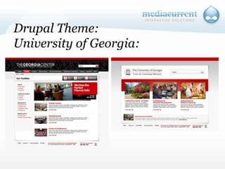 Drupal Theme: University of Georgia:`