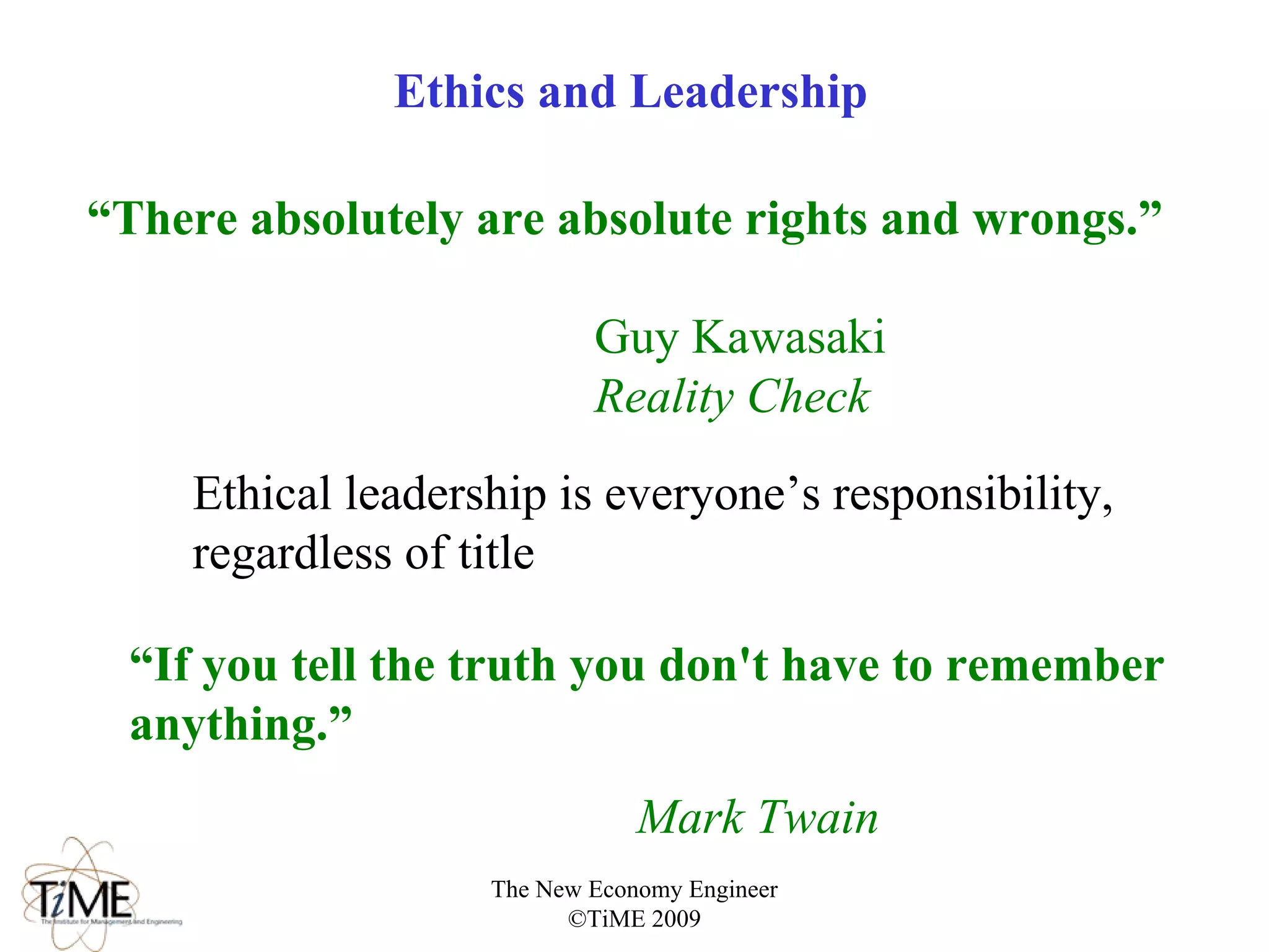 New Economy Engineer v.1