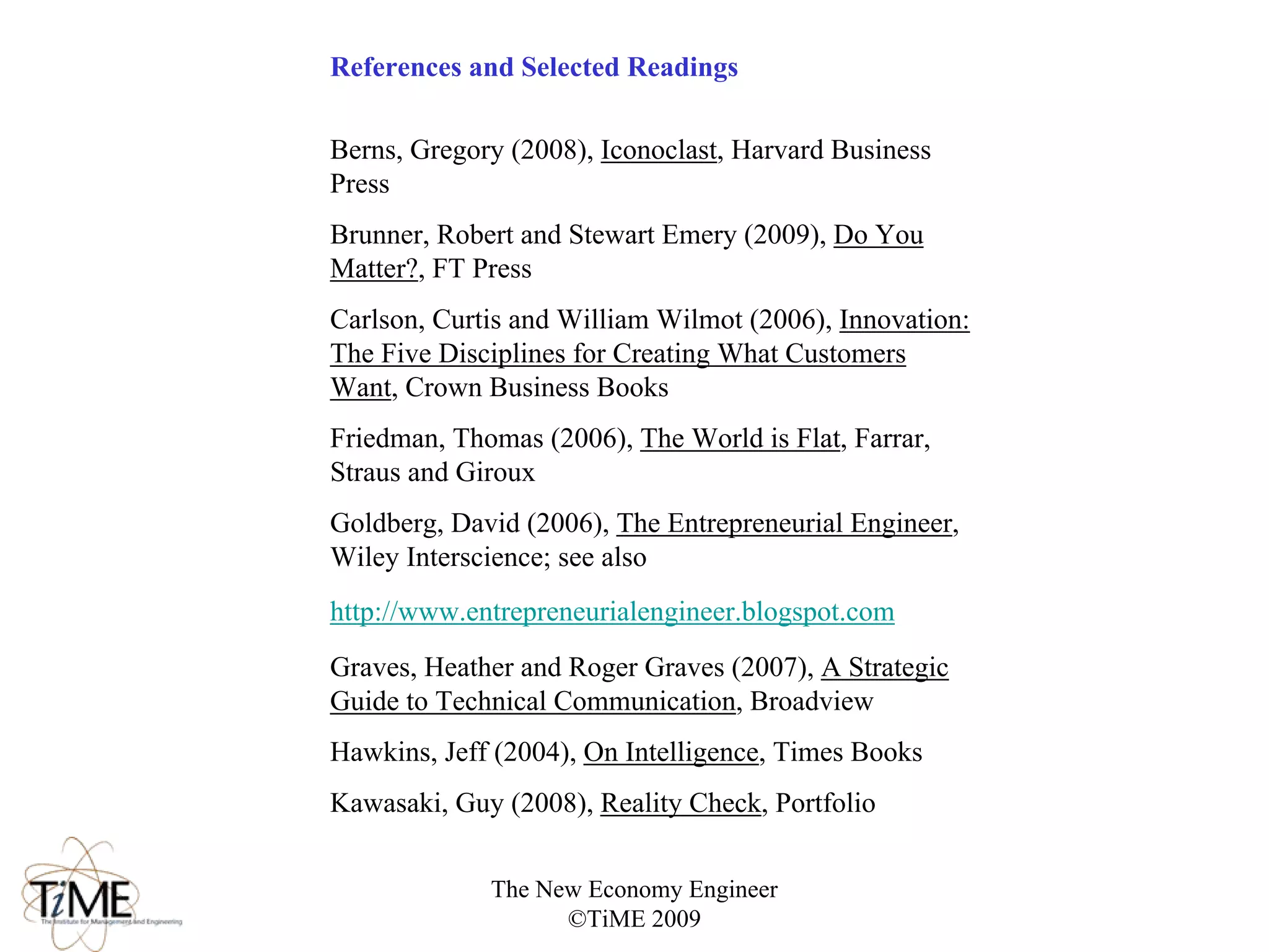 New Economy Engineer v.1