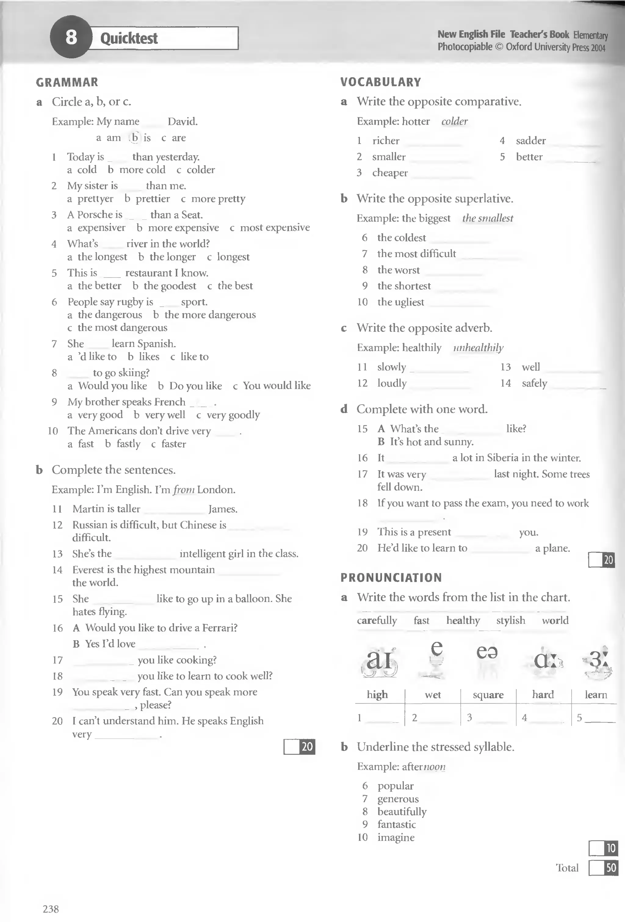 New english-file-elementary-tb