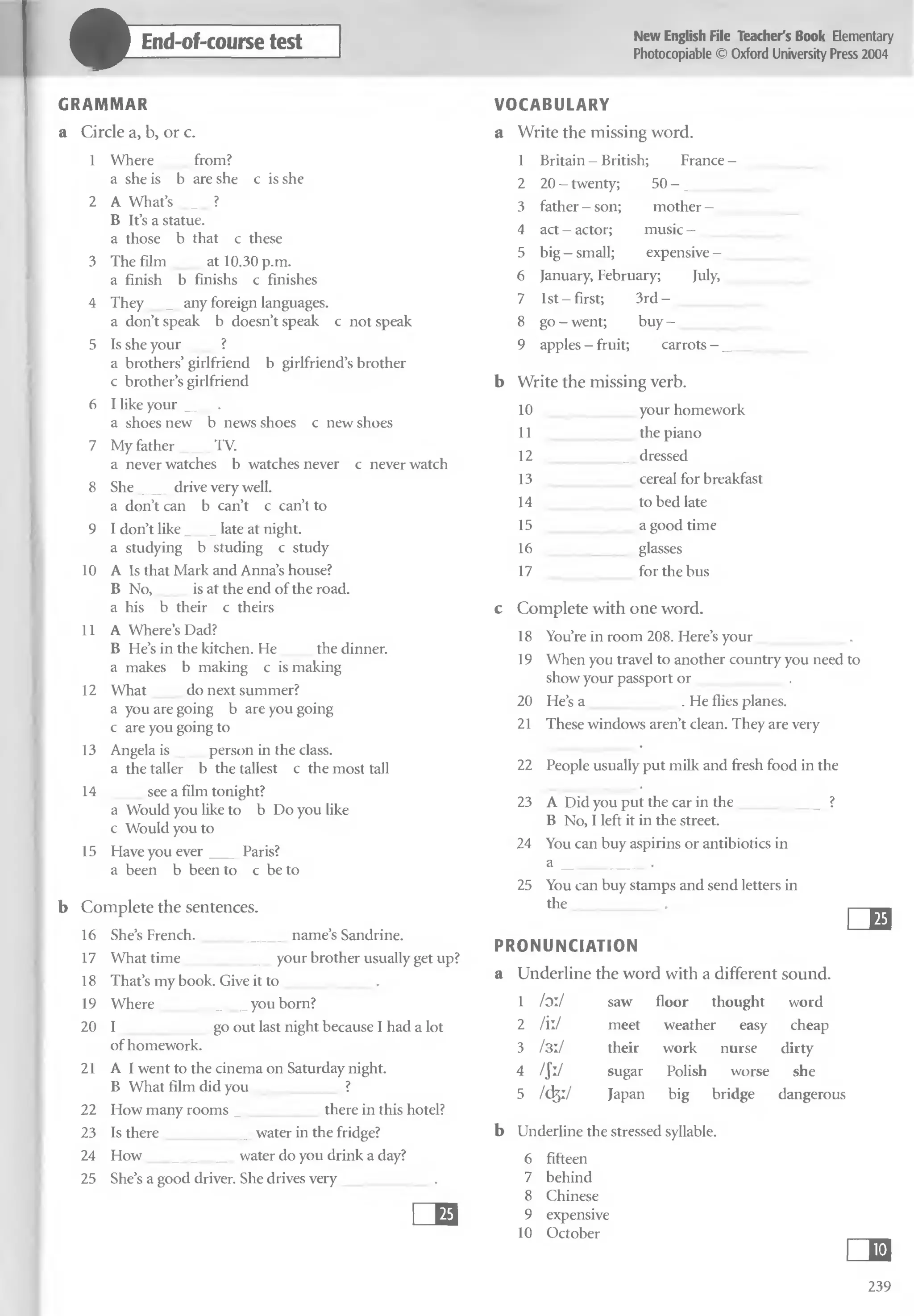 New english-file-elementary-tb