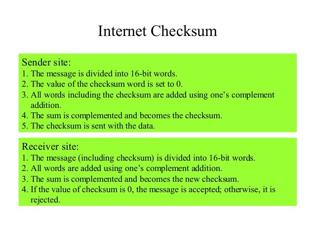 Fletcher checksum calculator - lokasinalter