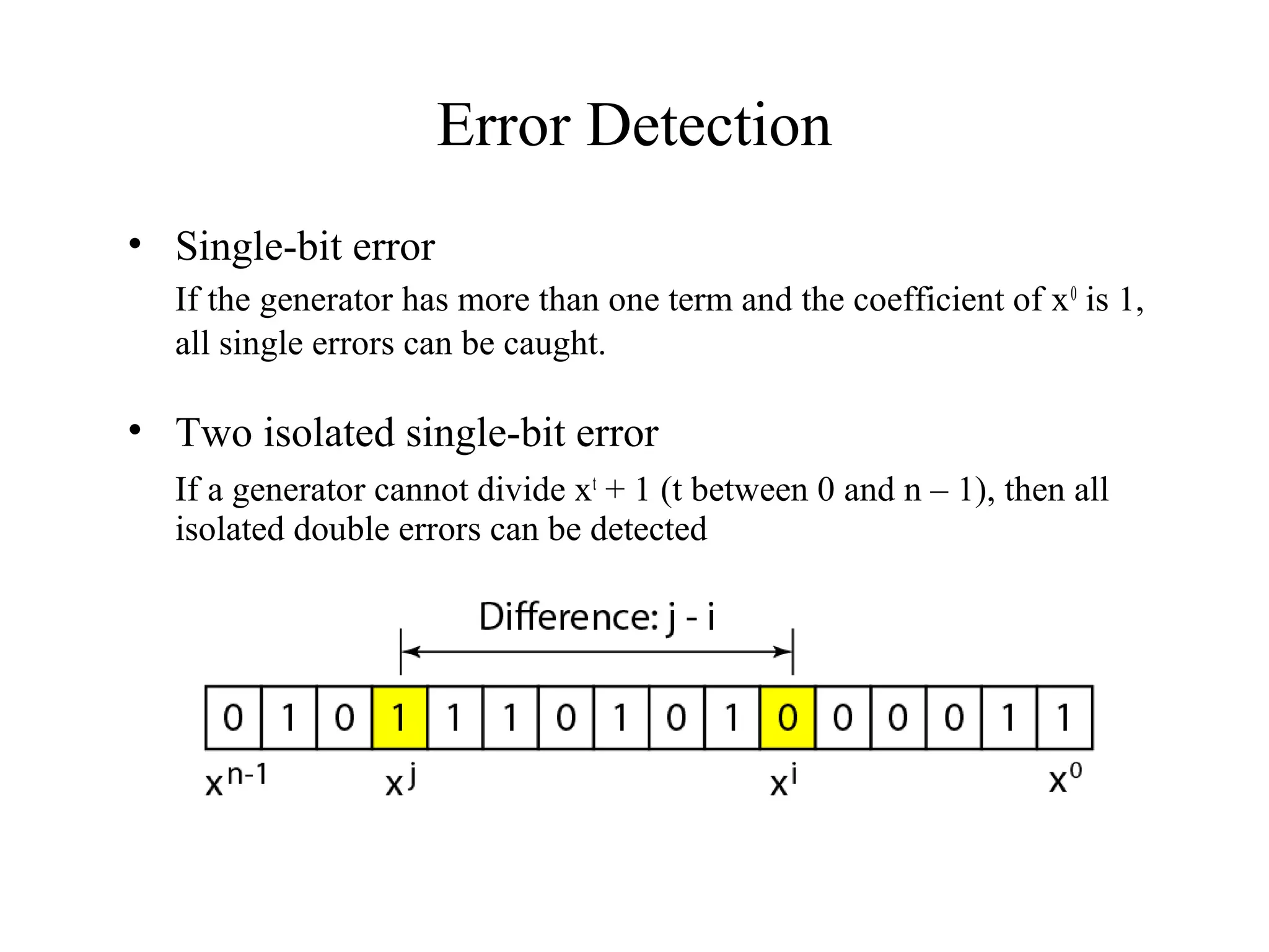 New error-detection (2) | PPT | Free Download