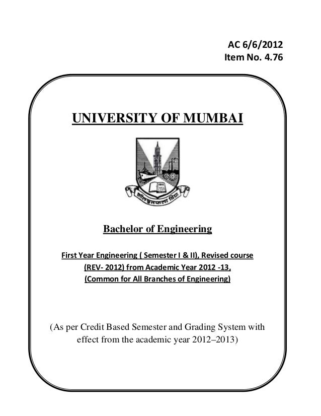 new fe syllabus 2