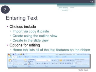 New Features In Power Point 2007 Ppt | PPT