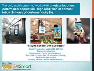 Goldsun Focus Multi Screen Network