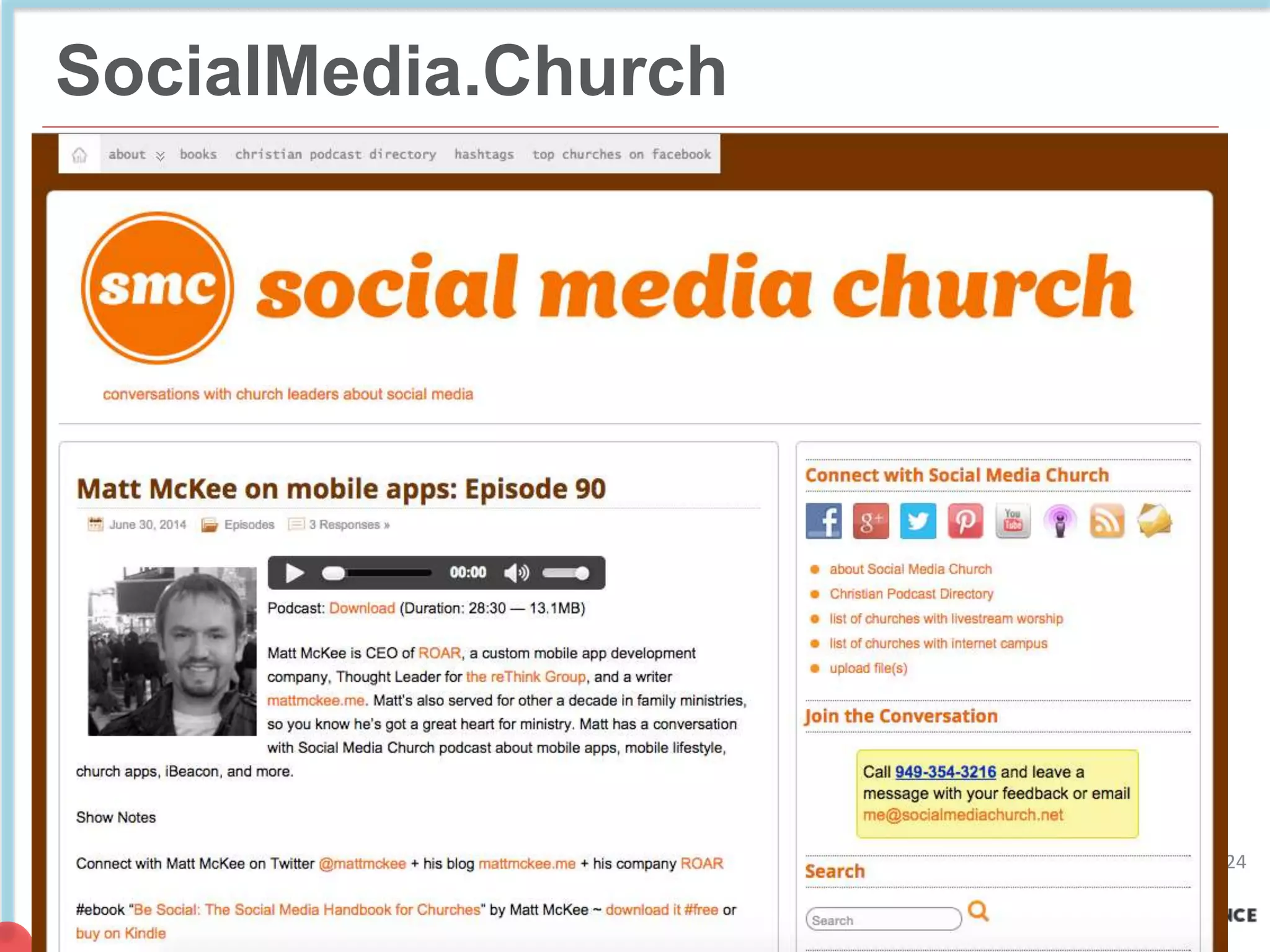 SocialMedia.Church
24
 